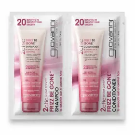 Muestra Giovanni 2chic Frizz be Gone Shampoo Y Acondicionador 14.8ml